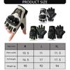 Breathable Half Finger Motorcycle Gloves With Antislip And Protective Padding for Safe Cycling