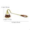 Retro Kaarsstopper Handheld Multifunctioneel Stevig Decoratief Antislip Handvat Elegant Lont