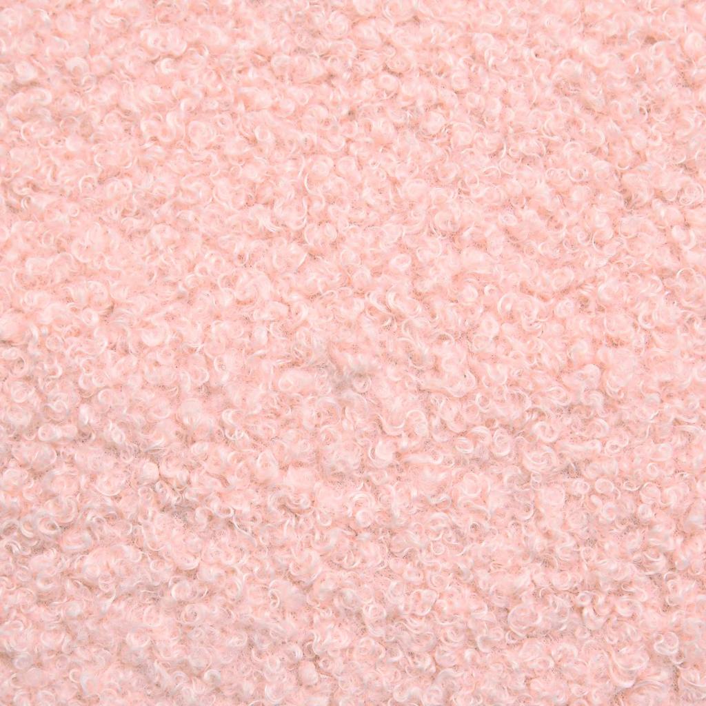 Pink Armchair 69 x 74 x 93 cm Sherpa Fabric