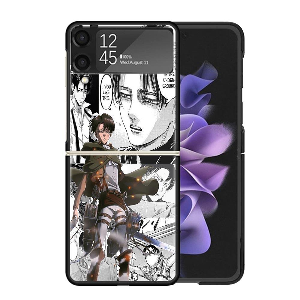

Attack Anime Clear Phone Case For Samsung Z Flip 7 6 5 4 3 Galaxy ZFlip7 ZFlip6 ZFlip5 ZFlip4 ZFlip3 5G Print Cover Z Flip 5 4 3 Samsung Z Flip 5