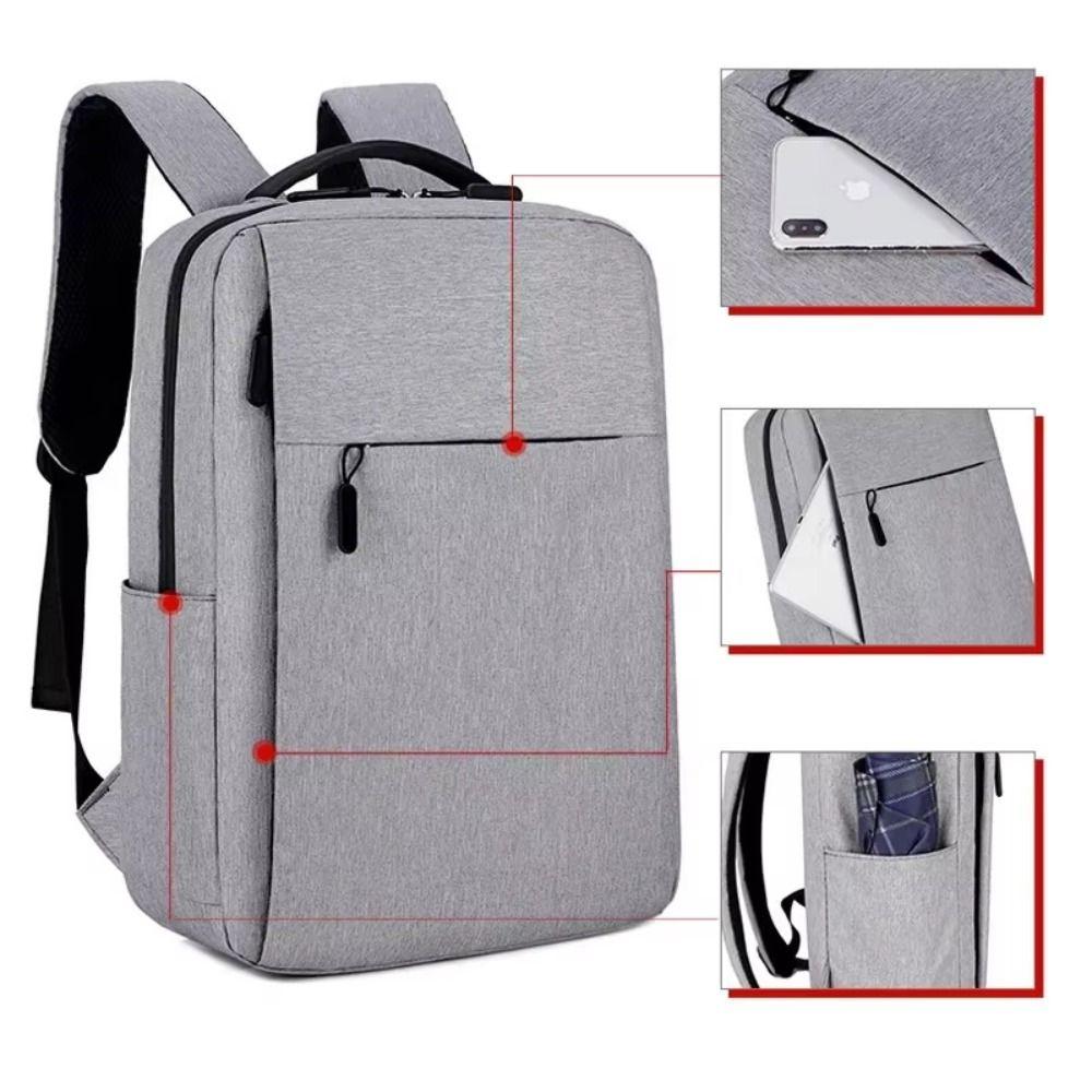 Leisure Computer Rucksack Oxford Cloth Tablet Bag Washable Business Travel Backpack Travel