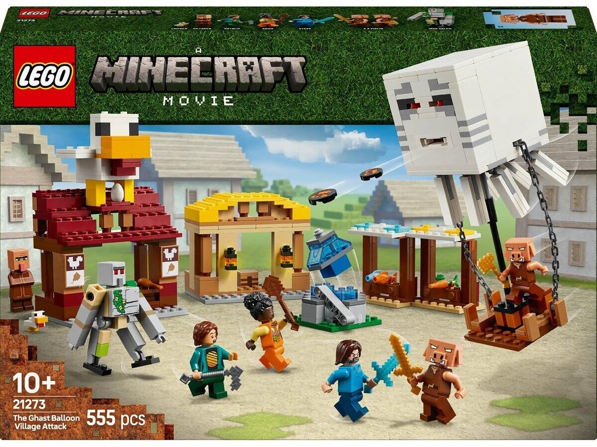 

LEGO конструктор Minecraft – Нападение воздушного шара Гаста (21273)