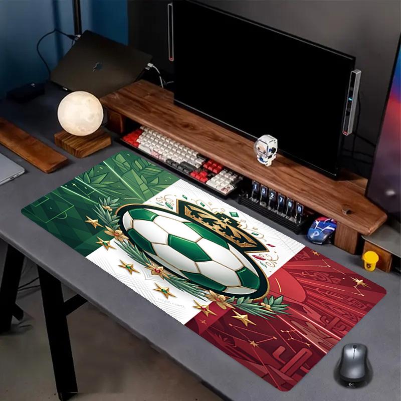 Club Santos Laguna Print Mouse Pad, Anti‑Slip Desktop keyboard Mat, for PC Laptop Gaming Working Daily Use, Cool Festival Surprise Gift