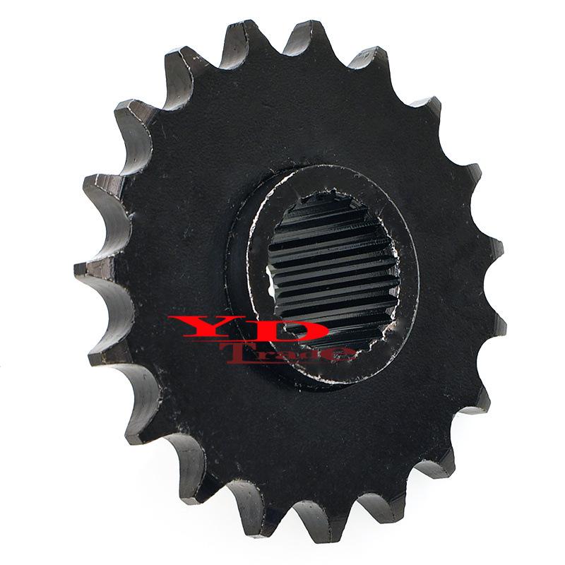 Pignone Anteriore ATV 150CC, 428-19 Denti, Motore GY6, Buggy da Spiaggia Big Bull.
