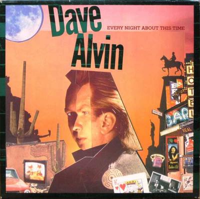 LP Record DAVE ALVIN - Every Night About This Time FIEND90 DEMON 1977 UK Rock Used
