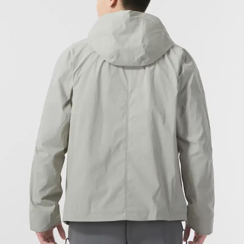 Adidas Wuji Warm Woven Jacket With Monochrome Logo Men Outerwear Sesame IX4289