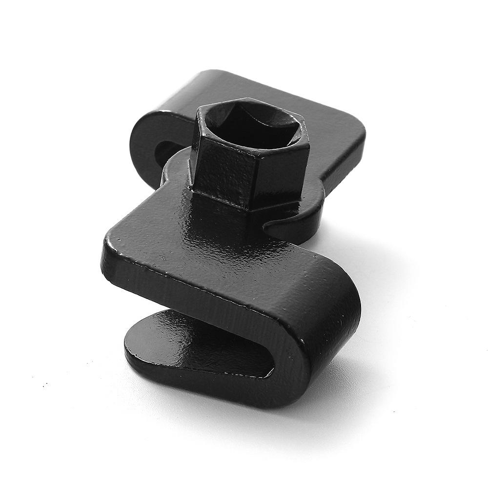 OEM 49403 Universal Wrench Extender Adaptor, 1/2 Inch or 21mm Hex Drive, Drop Forged Body with Heat Treatment, Extendable, Black