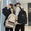 Luo Couples Backpack For Teens And Students With Durable Nylon Fabric And Casual Street Style