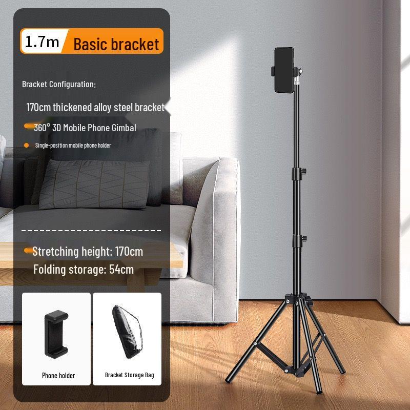 

360° Розумний стабілізатор-трипод для прямих трансляцій: Тримач для телефону з автоматичним стеженням