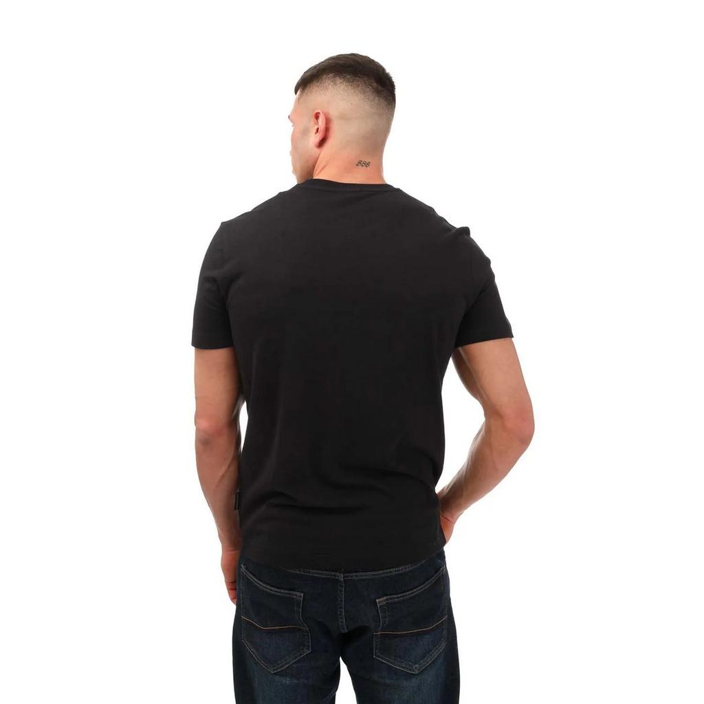 Napapijri Herren Kasba Logo Rundhals T-Shirt