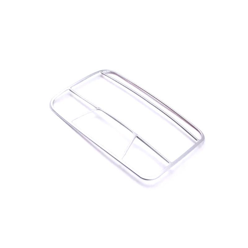 

Рамка для освещения передней головы автомобиля, декоративная накладка, рамка из АБС-пластика для автомобиля Mercedes Benz C/GLC/E W205 X253 W213 серебряный