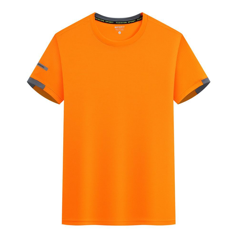 

Ice-Feel Quick-Dry Short-Sleeve Marathon T-Shirt with Custom Logo L