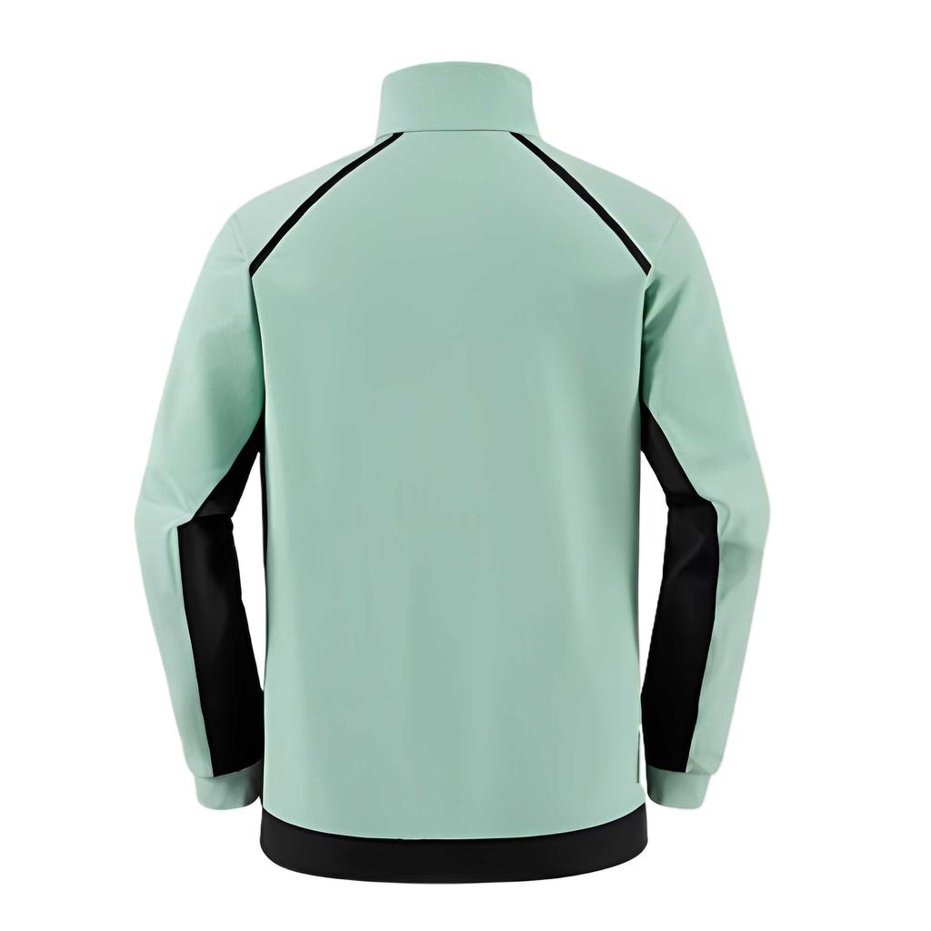 SALOMON SS25 Cifer HZ Top Unisex Simple Comfortable Fashion Versatile Solid Color Sweatshirt Unisex Tops Ocean-Blue Deep-Black C26906