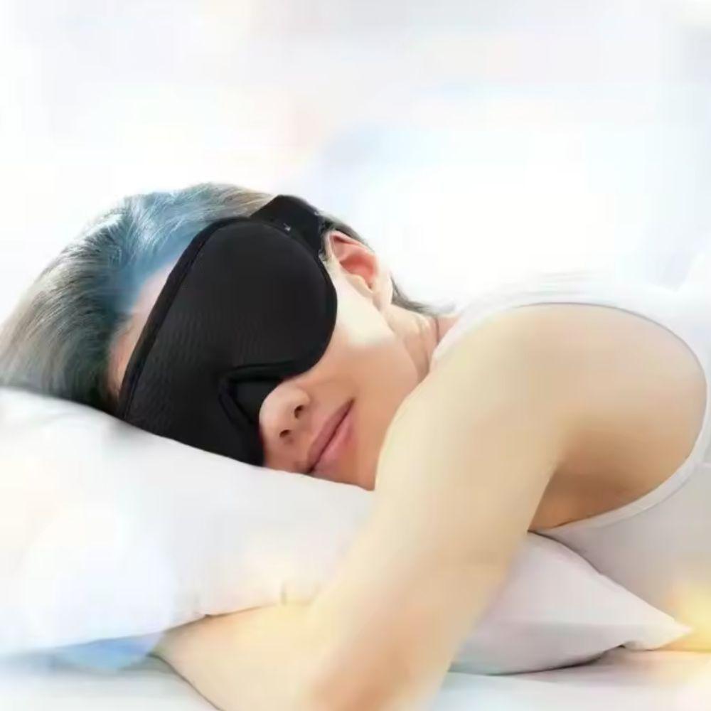 Adjustable Blockout Light Eye Cover Soft Sleeping Aid Eye Mask Universal 3D Sleep Mask  Airplane