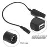 5.5x2.1mm Female to USB Type A 6V-30V to 5V Power Charging Cable for Speaker