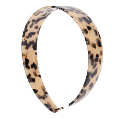 Fashion Hairband Adjustable Anti Slip Elastic Fashionable Hairband for Party Work Sports Light Color