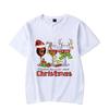 Christmas Lights Wine Tees Men's T-shirt Christmas T Shirt Happy New Year Tshirt Christmas Tees Fashion Harajuku Men Shirt Tops