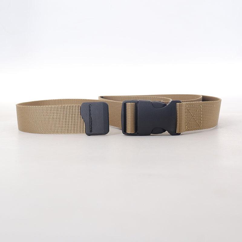 1PC Simple Nylon Buckle Slim Belt for Women, Outdoor Cargo Trouser Belt, Student Military Training Belt
