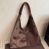 Simple commuter tote dumpling bag women's autumn new fashion trend casual shoulder armpit bag