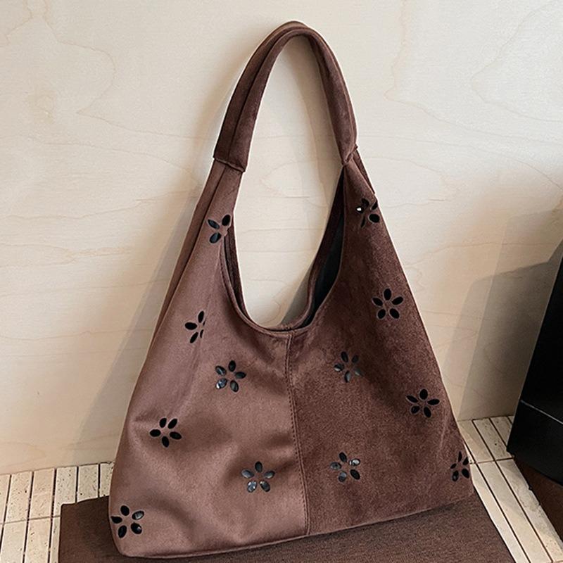 Simple commuter tote dumpling bag women's autumn new fashion trend casual shoulder armpit bag