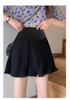 Maternity Pleated Chiffon Skirt - Spring/Summer Fringe Style with Belly Support