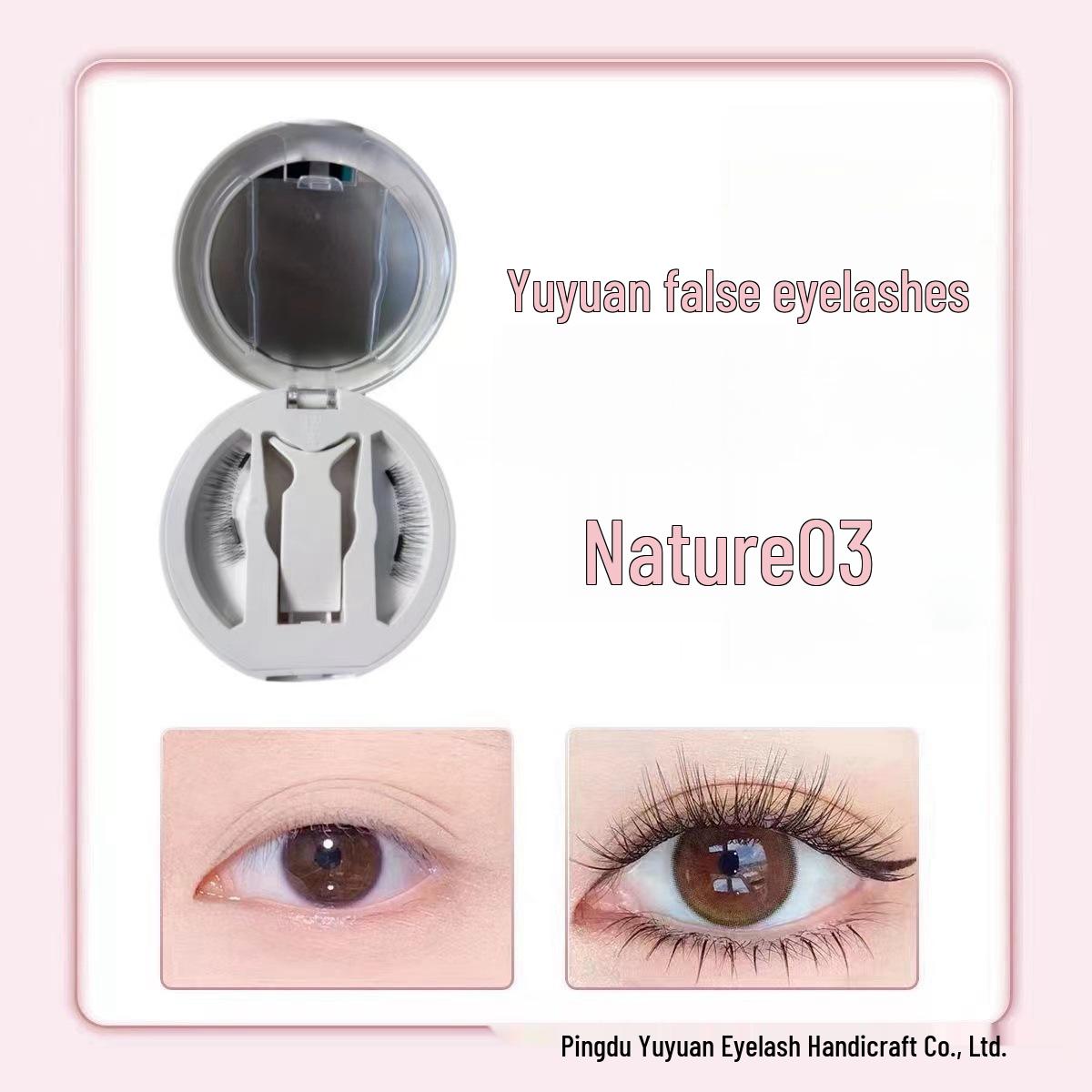 

Магнитные многоразовые накладные ресницы и набор для завивки: Клей не требуется Customizable Logo Packaging