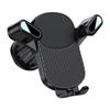Háková spona pro upevnění telefonu do ventilace auta Otočení o 360° Nastavitelná svorka na mobilní telefon Větrací spona pro 4,7-7 palcové smartphony