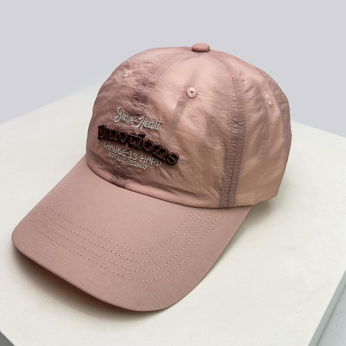 

New Unisex Quick Drying Letter Embroidery Baseball Hats Breathable Outdoor Sunshade Peaked Caps Korean Versatile Fashion Sports 52-60cm
