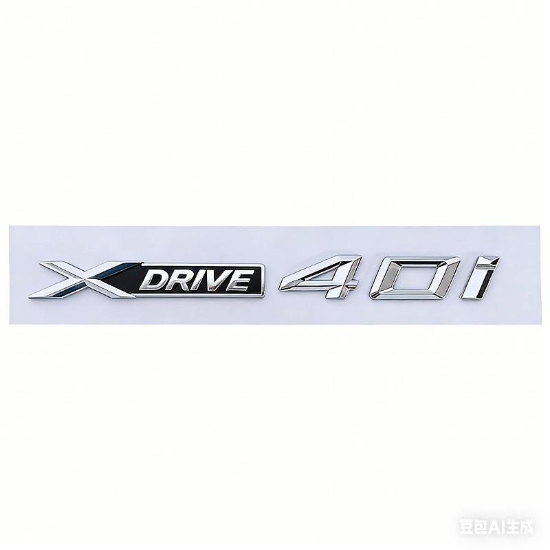 Suitable for X3X5X6 car logo modified fender xdrive20I 28I 30I 35I 50I modified label