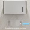 Toilet Paper Holder Commercial Grade No Drill Wall Mounted Moisture Proof Corrosion Resistant for Office Restroom