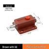 Brown Plastic Latch with Cover