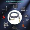 6.35mm to 6.35mm Guitar Cable 1m or 2m Professional Copper Wire Audios Cable Jacks Instrument Cable for Electric Guitar