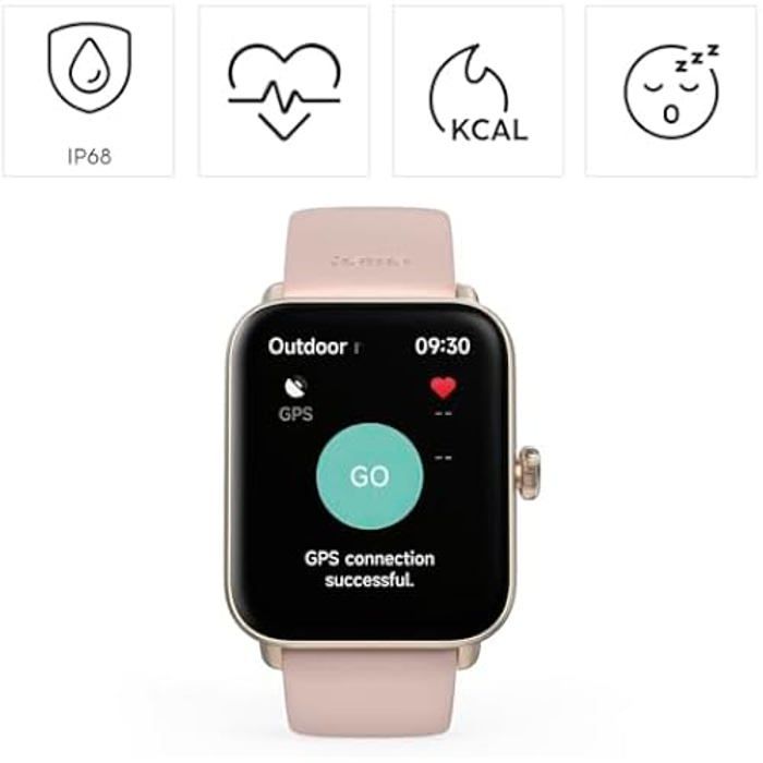 Montre connectée - Hama - 6010 - GPS Intégré - Prise d’appels - IP68 - Contrôle Vocal