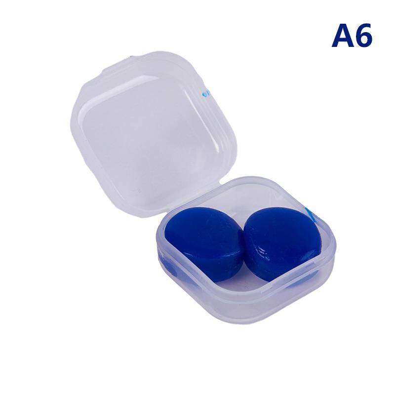 2 Pezzi Tappi per Orecchie in Silicone Riutilizzabili Tappi per Orecchie in Cera di Silicone Tappi per Orecchie Modellabili per Nuoto Riduzione del Rumore Cancellazione Protezione per il Sonno