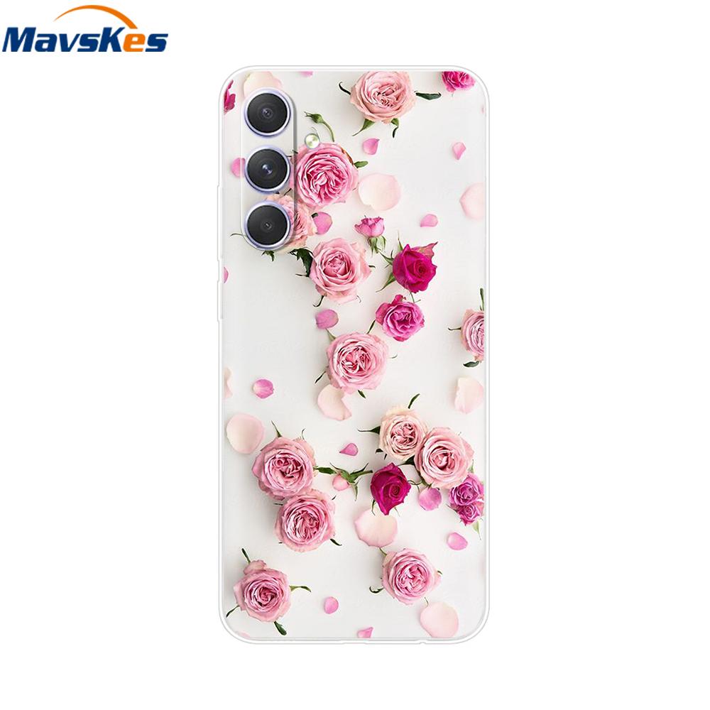 For Samsung Galaxy A24 A14 Case Transparent Soft Silicone TPU Back Cover For SamsungA24 A 24 GalaxyA14 4G Protective Shell Funda