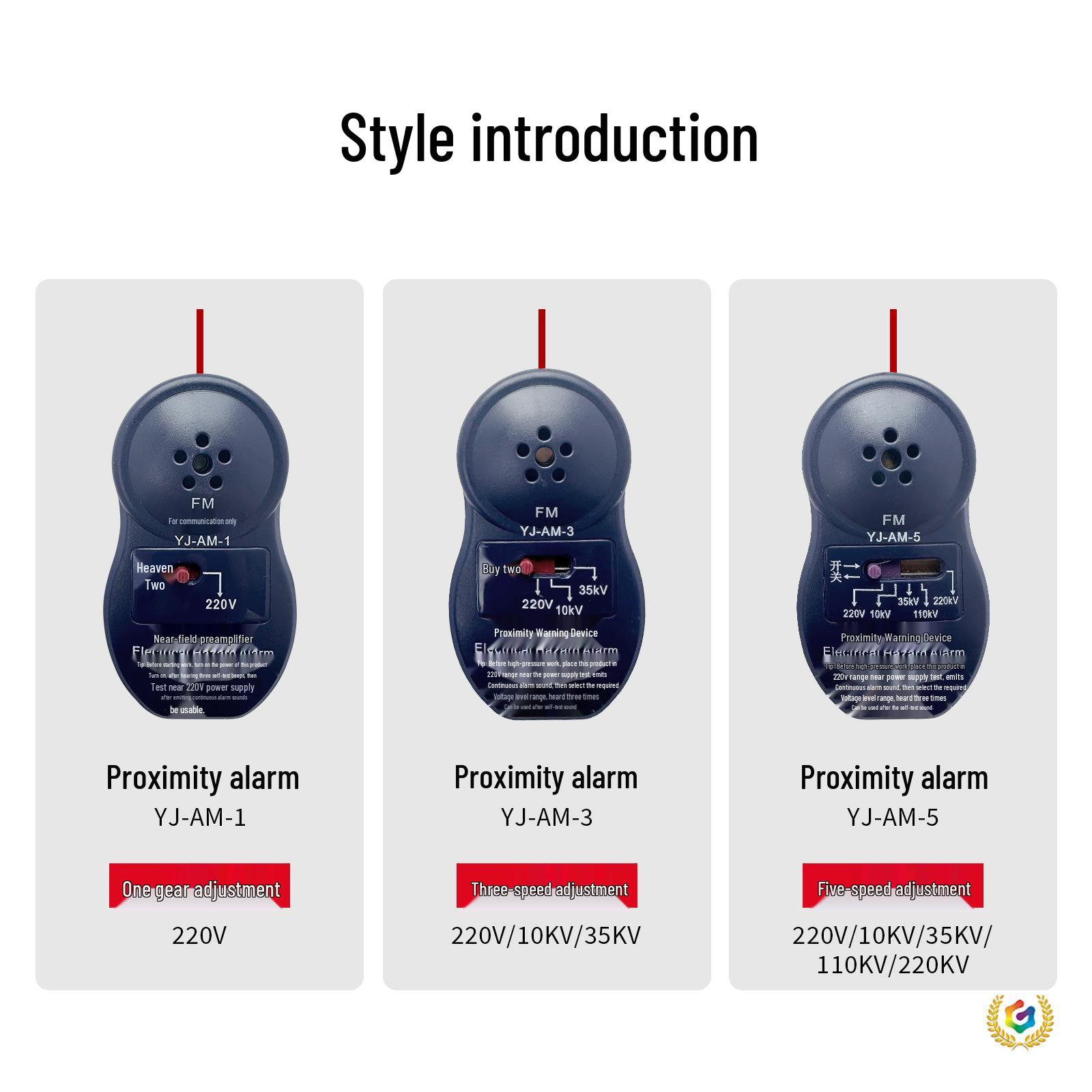 

Proximity Alarm Cap: Voice Sensor Warning for Low/High Voltage in Construction and Electrical Work 3 Modes Alarm