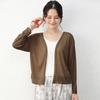 Women Long Sleeves Sun Protection Thin Cardigan Loose Air-conditioned Cover Up Front-open Tops