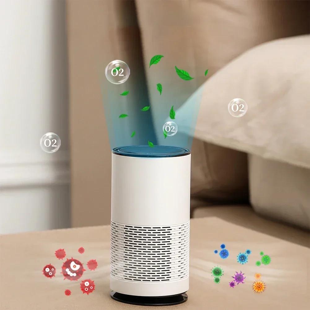 Compact Air Cleaner Anion Air Purifier Lightweight Design Office Air Purifier Quiet Operation Home Air Quality