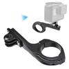 Other sports camera accessories Q Shape Aluminium Alloy Bike   Holder Handlebar Mount Adapter for   3 4 5 6 7Black