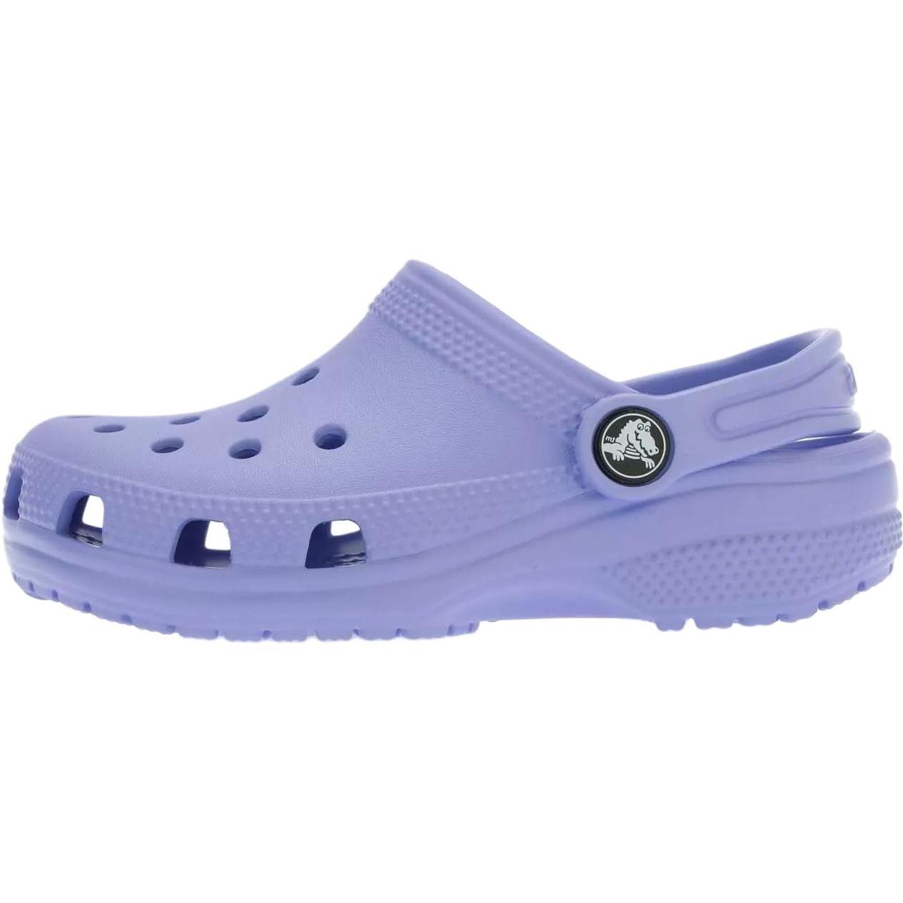 Crocs Нескользящие износостойкие Нескользящие износостойкие Низкие детские сандалии Фиолетовые Детские 206991-5PY 36-37