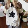 Aesthetic Backpacks for Girl Lovely Stars Backpacks Large Capacity Casual Daypacks Travel Rucksack Student School Bag