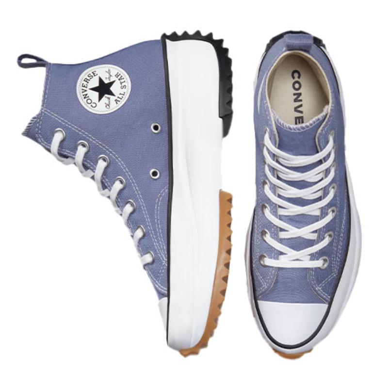 Converse Run Star Hike Fashion High Top Espadrilles Unisex Lilac Purple