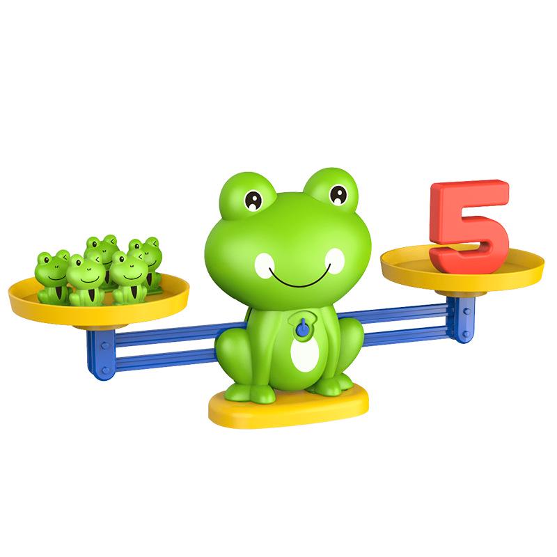 Frog Monkey Number Balance Scale: Educational Toy for Cognitive and Logical Development in Children