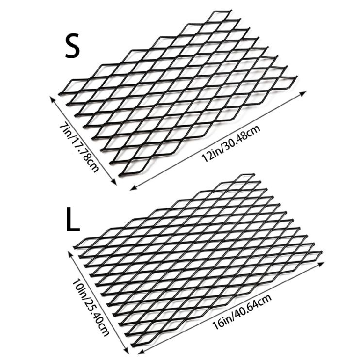 Wood Stove Grate Steel Fireplaces Grills Heavy Duty Grate Mesh Heat Resistant Holder Fire Grates Easy To Use