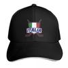 Italienisches Hockey Logo Flagge Hockey auf Eis Basecap Pferdehut F Strand Benutzerdefinierte Kappe Damen Unisexs