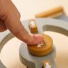 Baby Montessori Toys Steering Wooden Car Blocks Steering Wheel Activity Busy Board for Toddlers Sensory Early Education Toy Gift
