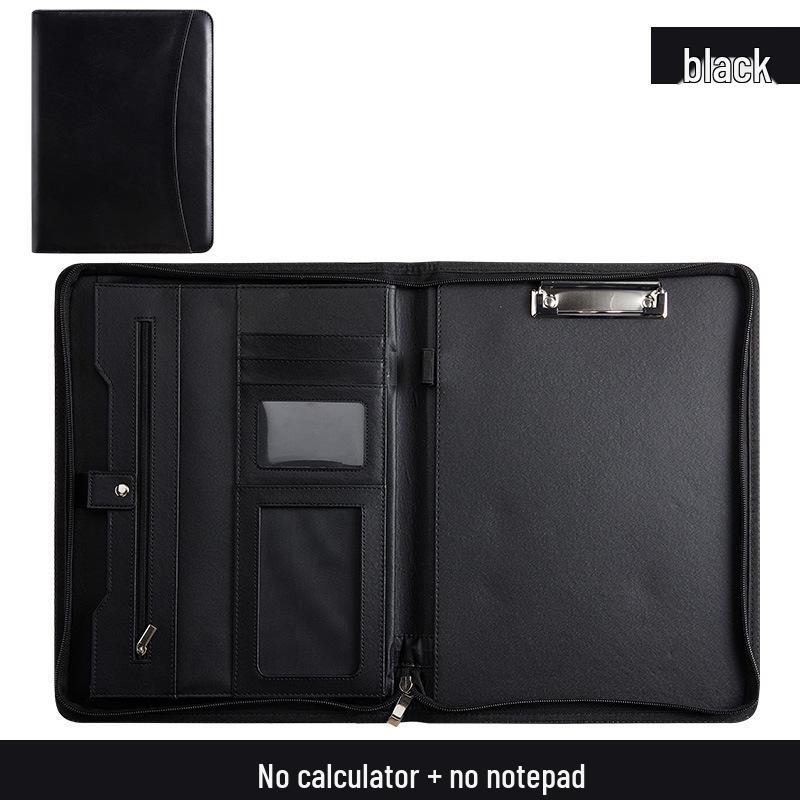 Customizable A4 Zipper Ring Binder Folder for Business and Office Use