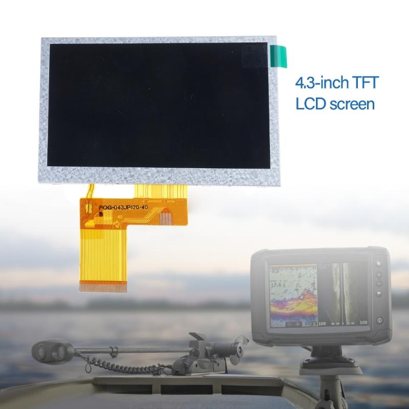 Hochauflösender 4,3-Zoll-TFT-LCD-Bildschirm 480x272 Auflösung Ersatz für Außenerkennung Fischanker