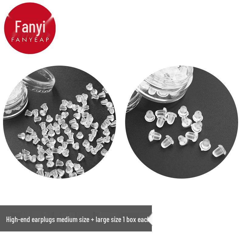 10 sztuk silikonowych zapięć do kolczyków zapobiegających wypadaniu – Darmowa wysyłka