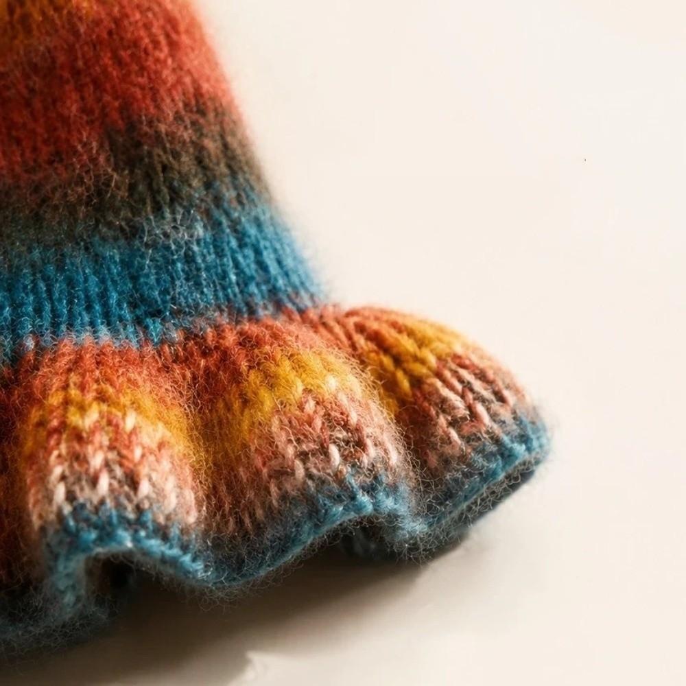 Ear Protection Kids Hat Windproof Elf Cap Cute Girls Winter Hat Winter